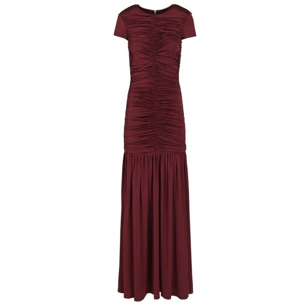 Rotate Women Long Gathered Dress